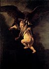 Rembrandt The Abduction Of Ganymede painting